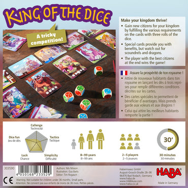 King of the Dice Board Game