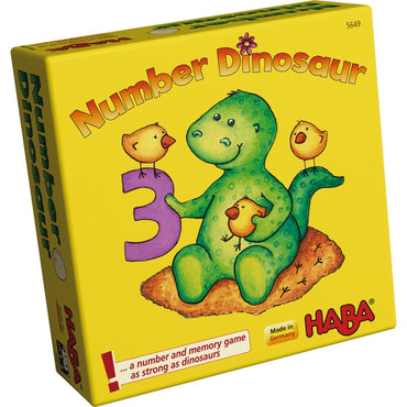 Number Dinosaur Board Game