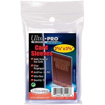 Ultra Pro Regular (Storesafe) Card Sleeves - Standard (100)