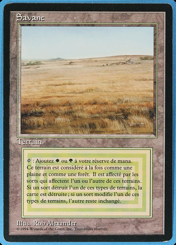 Savannah [Foreign Black Border]