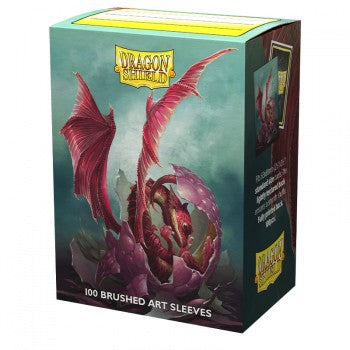 Dragon Shield – Brushed Art Sleeves – WYNGS (100)