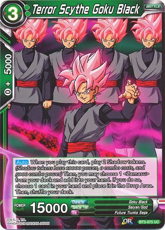 Terror Scythe Goku Black (BT3-075) [Cross Worlds]