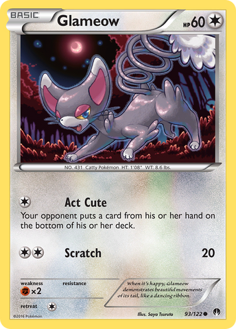 Glameow (93/122) [XY: BREAKpoint]