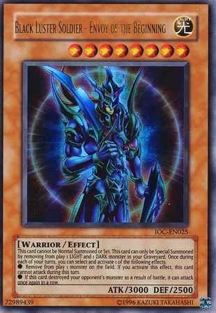 Black Luster Soldier - Envoy of the Beginning [IOC-EN025] Ultra Rare