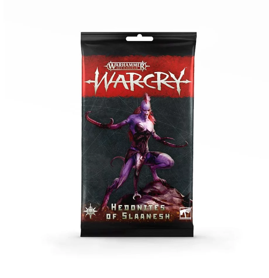 WARCRY: HEDONITES OF SLAANESH CARDS PACK