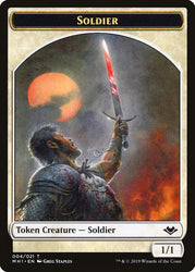 Angel (002) // Soldier (004) Double-Sided Token [Modern Horizons Tokens]