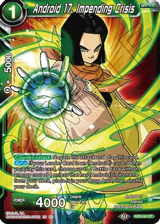Android 17, Impending Crisis (XD3-04) [Mythic Booster]