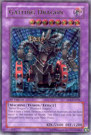 Gatling Dragon [FET-EN035] Ultimate Rare