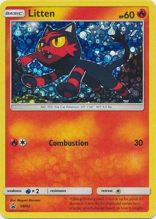 Litten (SM02) (General Mills Promo) [Sun & Moon: Black Star Promos]