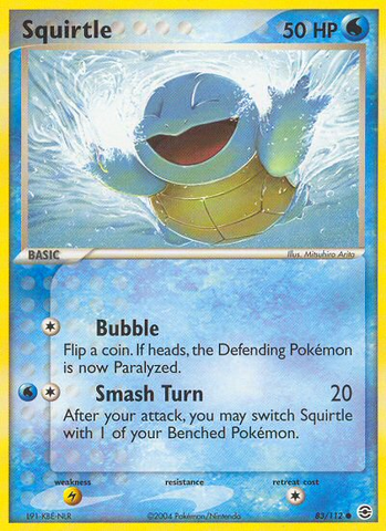 Squirtle (83/112) [EX: FireRed & LeafGreen]