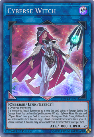 Cyberse Witch [MP19-EN098] Super Rare