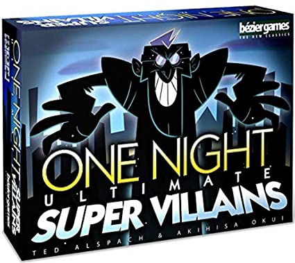 One Night Ultimate Super Villains Boardgame