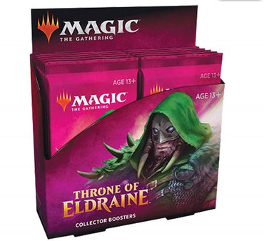 Magic: The Gathering Throne of Eldraine Collector Booster Pack Display (12 Packs)