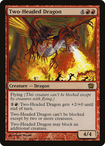 Two-Headed Dragon (E3 2003) [Oversize Cards]