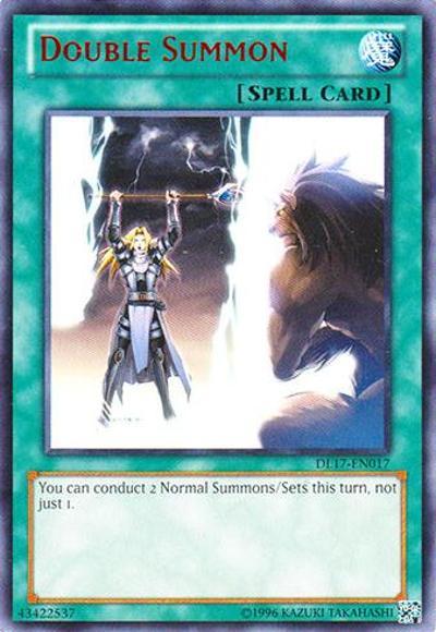 Double Summon (Blue) [DL17-EN017] Rare