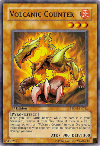 Volcanic Counter [PTDN-EN012] Super Rare