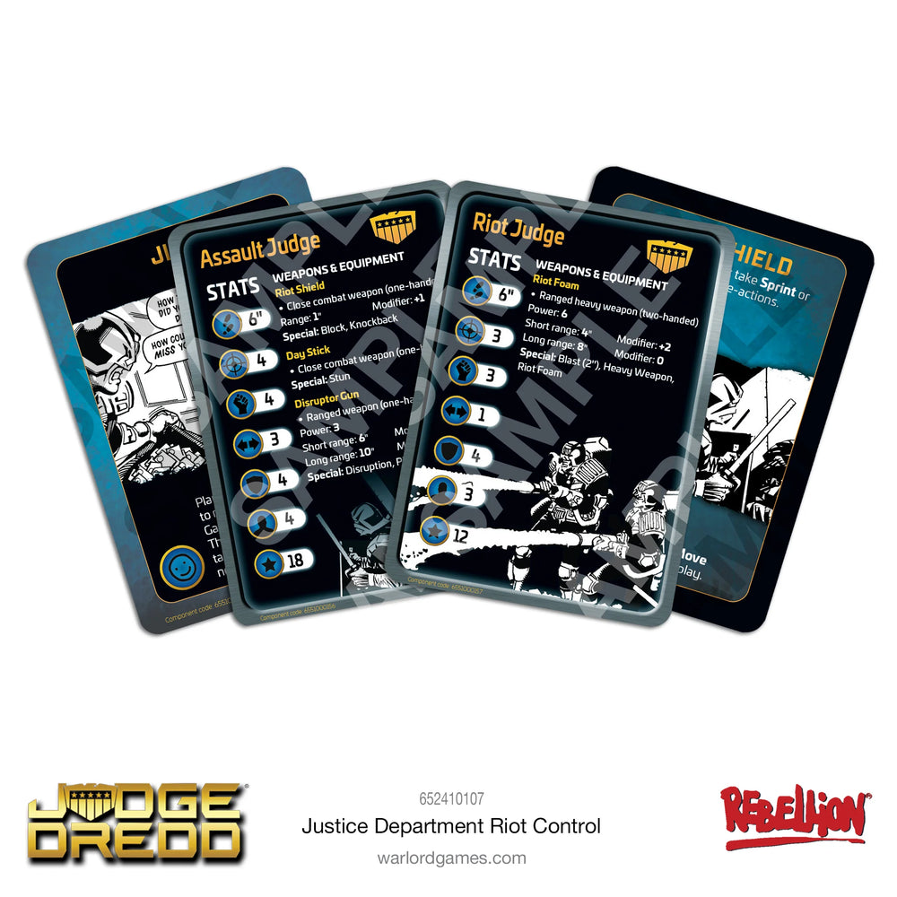 Judge Dredd - Justice Department Riot Control