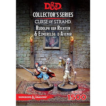 D&D Collectors Series Curse of Strahd Rudolph van Richten & Ezmerelda D'Avenir (Limited Edition)