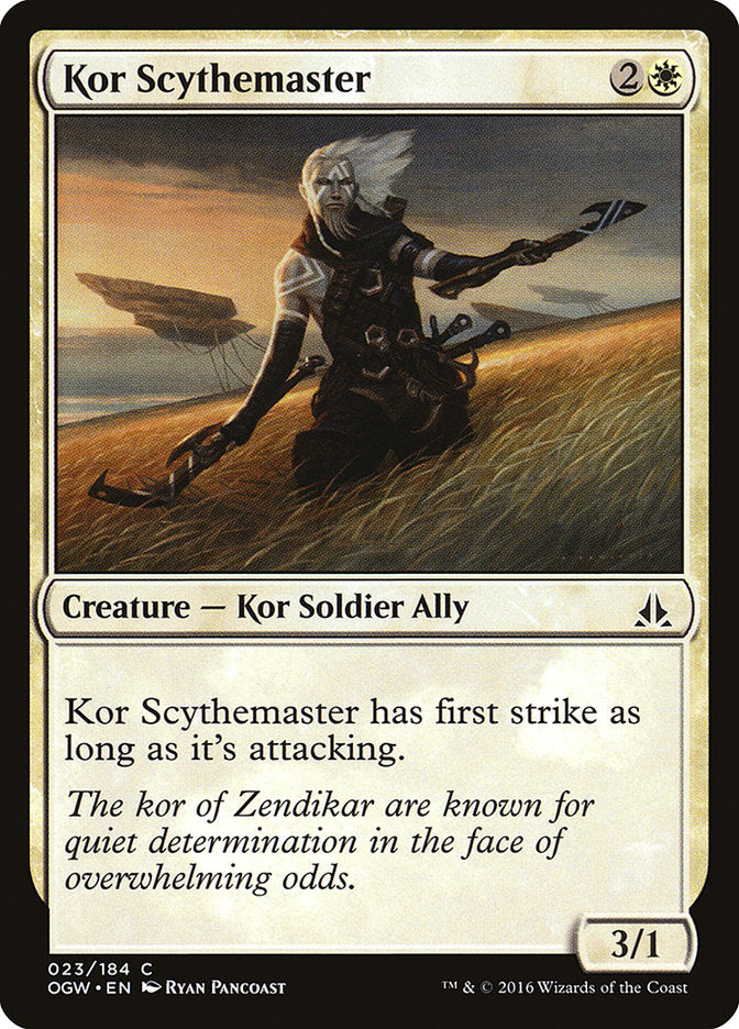 Kor Scythemaster [Oath of the Gatewatch]