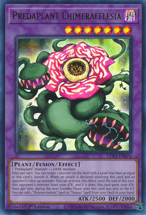 Predaplant Chimerafflesia [LDS3-EN074] Ultra Rare