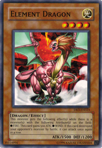 Element Dragon [DR3-EN023] Common