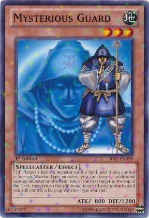 Mysterious Guard [BP01-EN058] Starfoil Rare