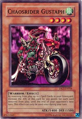 Chaosrider Gustaph [DR2-EN018] Super Rare