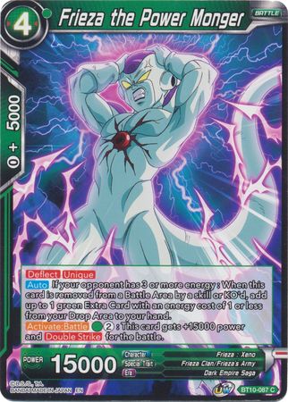 Frieza the Power Monger (BT10-087) [Rise of the Unison Warrior]