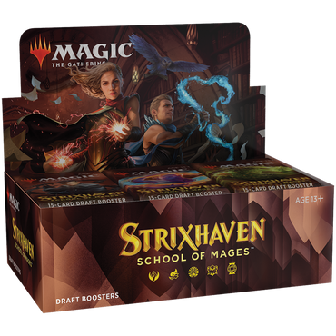 Magic: The Gathering Strixhaven School of Mages Draft Booster Box