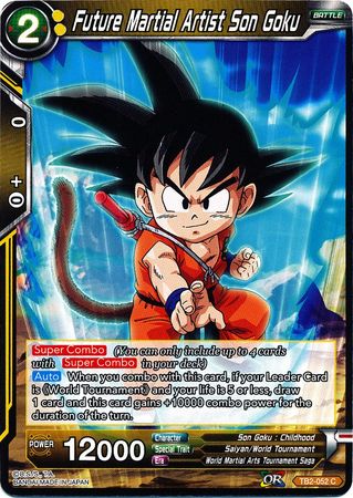 Future Martial Artist Son Goku (TB2-052) [World Martial Arts Tournament]