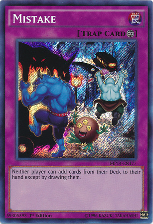 Mistake [MP14-EN177] Secret Rare