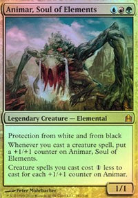 Animar, Soul of Elements (Oversized) [Commander 2011 Oversized]