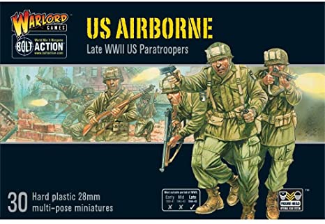 US Airborne plastic boxed set