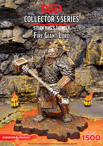 D&D Collectors Series Storm Kings Thunder Fire Giant Lord (Limited Edition)