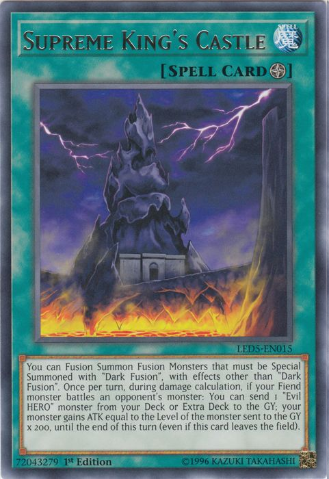 Supreme King's Castle [LED5-EN015] Rare