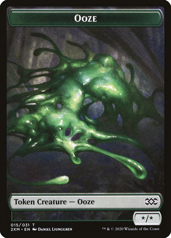 Myr (007) // Ooze Double-Sided Token [Double Masters Tokens]