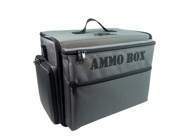 Ammo Box Bag with Magna Rack Slider Load Out Battle Foam Gray