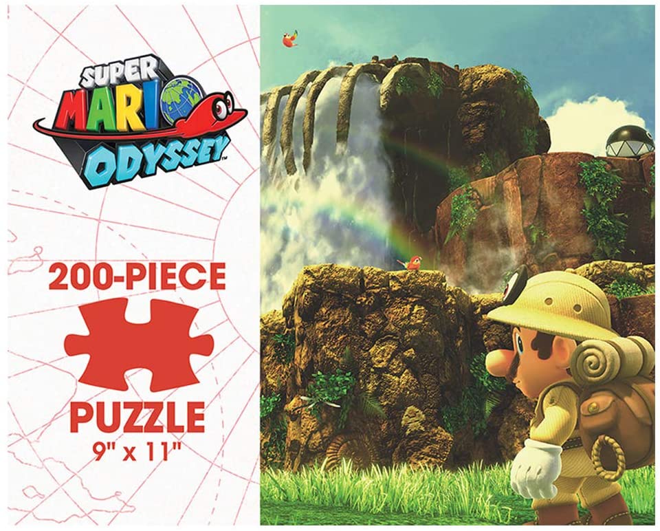 Super Mario Odyssey Cascade Kingdom 200 Piece Puzzle
