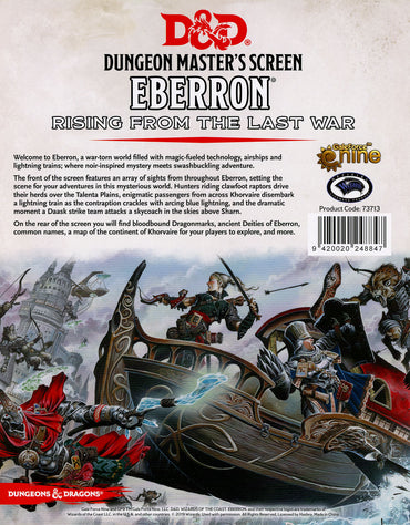 Eberron Dungeon Masters Screen