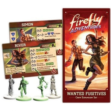 Firefly Brigands and Browncoats Expansion: Wanted Fugitives Boardgame