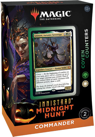 Magic: The Gathering Innistrad: Midnight Hunt Commander Deck Coven Counters