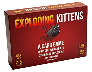 Exploding Kittens: Original Edition Board Game (DAMAGED BOX)
