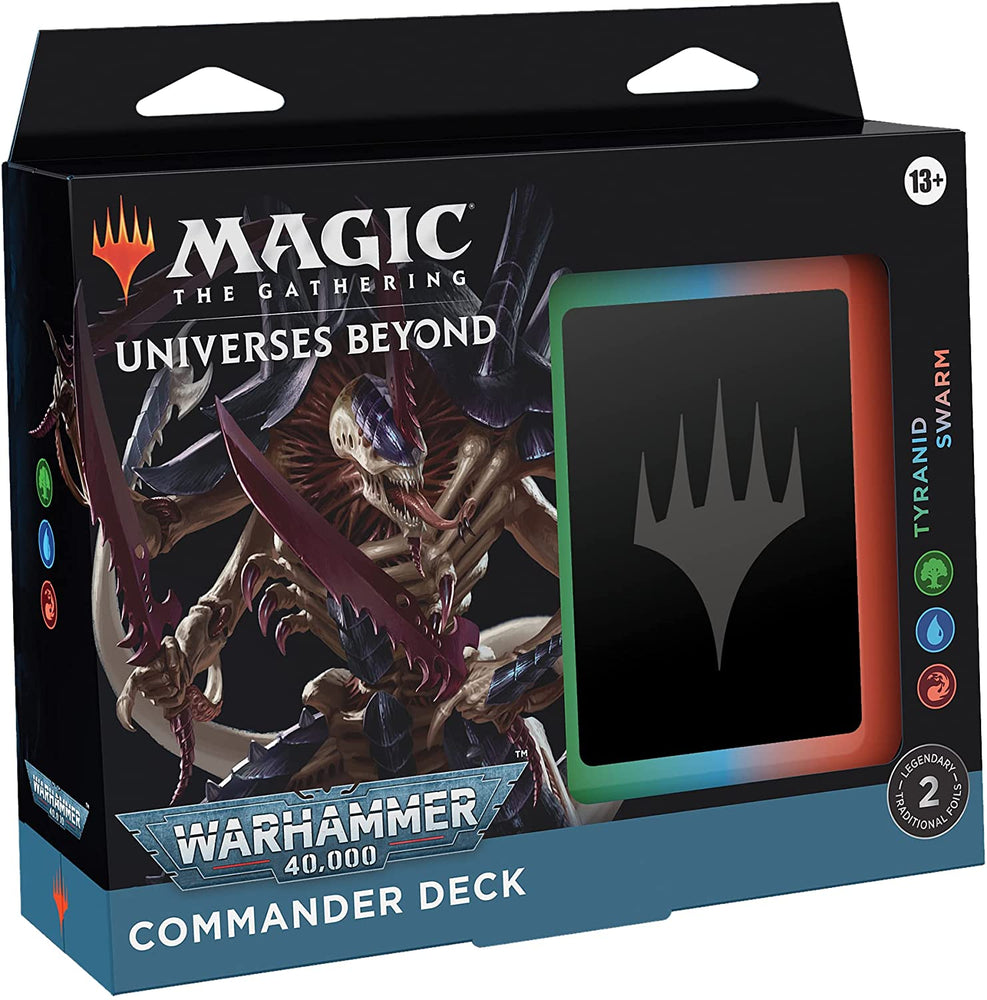 Magic The Gathering Universes Beyond: Warhammer 40,000 Commander Deck – Tyranid Swarm
