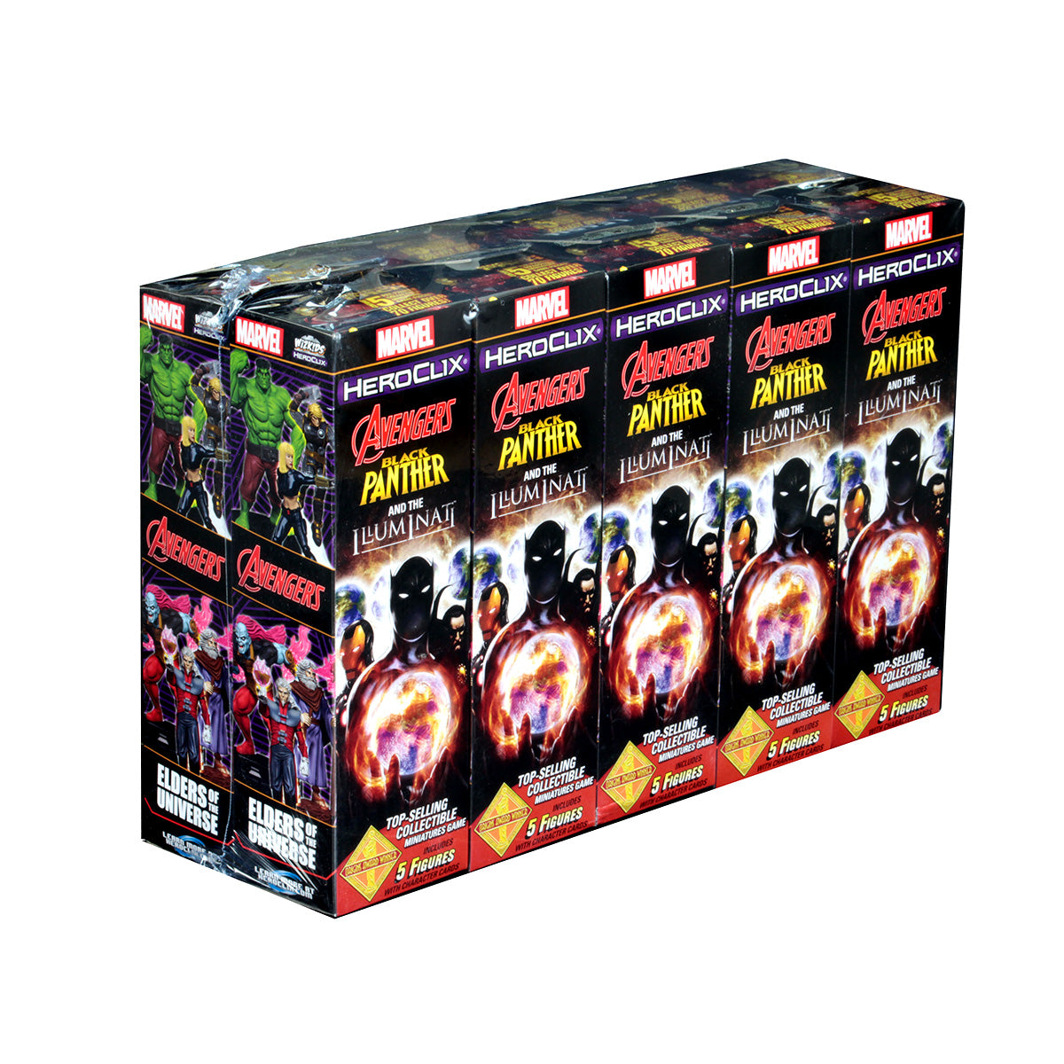 Heroclix Marvel Avengers Black Panther and the Illuminati Booster Brick