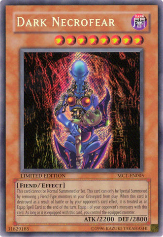 Dark Necrofear [MC1-EN005] Secret Rare