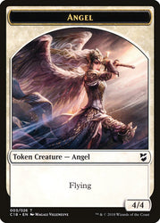 Manifest // Angel Double-Sided Token [Commander 2018 Tokens]