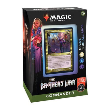 Magic the Gathering : The Brothers' War Commander Deck Urza's Iron Alliance