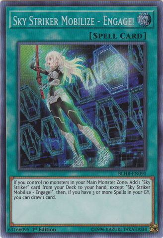 Sky Striker Mobilize - Engage! [BLHR-EN090] Secret Rare