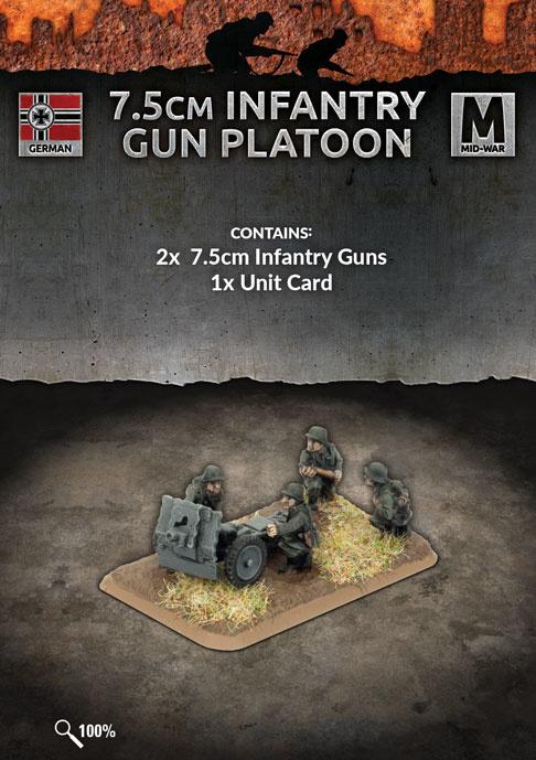 German 7.5cm Infantry Gun Platoon