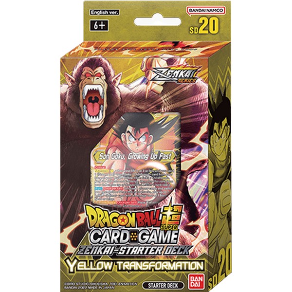 Dragon Ball Super CG: Z-Leader Series Starter Deck - Yellow Transformation (SD20)
